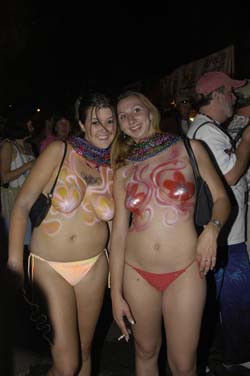 Body Painting 2004 photo - Duval Street, Key West